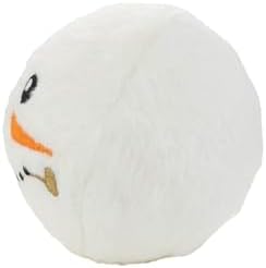MIGHTY® 2 Pack Small Snow Ball: Ultra Durable Plush Dog Toy
