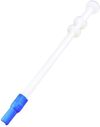Pill Shooter for Dogs and Cats (12-PACK) – Soft Tip Pet Piller for Easy Medication Delivery | Pill Gun Dispenser Tool for Small or Large Pets | Upgraded H- Bar Design Reusable Syringe Device – Blue