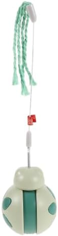Beetle Shape Cat Treat Dispenser Interactive Plastic