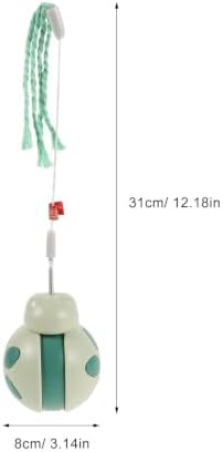 Beetle Shape Cat Treat Dispenser Interactive Plastic