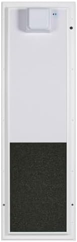 PlexiDor Performance Pet Doors Electronic Dog Door Large White Wall Mount