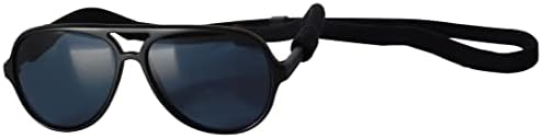 G010 Dog Pet Costume Prop Aviator Sunglasses Medium Breeds 20-40 lbs (Matte Black)