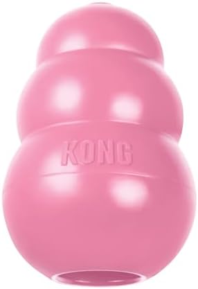 KONG Puppy, Natural Rubber Teething Chew Toy, for XS Puppies, Pink