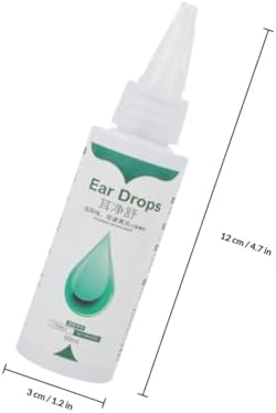 Dog Ear Drops Cleaner Solution for Dogs and Cats 60ml 2 Bottles