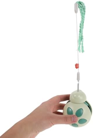 Totority Interactive Cat Treat Dispenser Adorable Beetle Shape with Lightweight Plastic Material with Wobble Tumbler Design for Indoor and Outdoor Cat Exercise and Entertainment