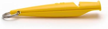 ACME The Dog Training Whistle Number 210.5 High Pitch, Single Note | Good Sound Quality, Weather-Proof Whistles | Designed and Made in The UK (Yellow)
