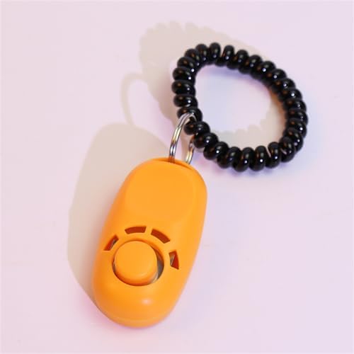 Dogs Training Clickers Pet Dogs Trainer Tool Stretch Help Wrist Rope Sound Keychains Dogs Training Clickers