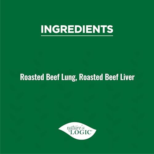 NATURE'S LOGIC Beef Crumble Cat & Dog Food Topper - Beef Lung & Liver
