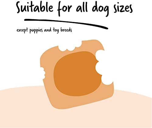 Ultra Chewy Peanut Butter Double Treat Bones, 12 Count