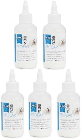 Professional Ear Powder for Dogs Cats Puppies and Kittens Bulk Available (80 Gram - 5 Bottles)