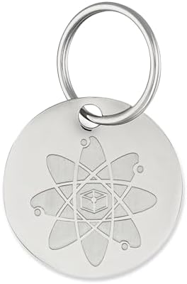 Shield Tag - Natural Flea & Tick Repellent Collar Tag for Dogs & Cats - Waterproof, Lasts 12 Months - Stainless Steel Pendant - Regular Tag (1Pack)