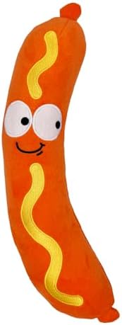 Huxley & Kent Fetchies Plush Dog Toy, Sammy Sausage, Small