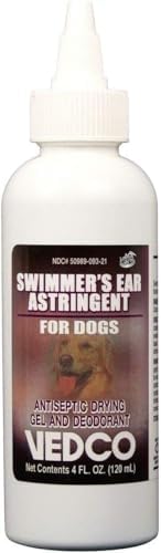 Vedco Swimmer's Ear Astringent for Dogs 4oz.