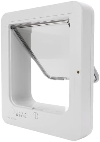 Smart Cat Door with Collar Activated Sensor Entry