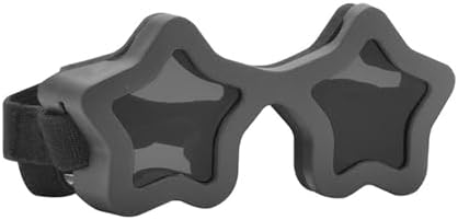 Dog Glasses Star Shape Frame Against Glasses Flexible Modifiable Bridge Easy Wipe Neat for Wilderness Expeditions Thin Pet