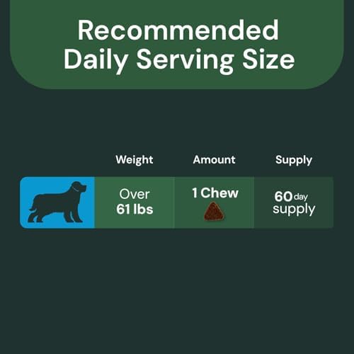 VETRISCIENCE Veterinary Strength Healthy Hip & Joint Chews, 60 Count