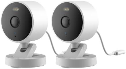 Aqara 2K Indoor/Outdoor Security Camera G100 2 Pack, HomeKit Secure Video