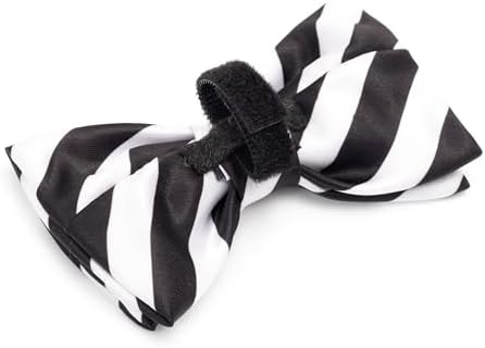 THE WORTHY DOG Everyday Patterned Pet Bow Ties for Dogs & Cats, Wedding