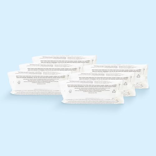 DOG by Dr Lisa - Dog Wipes - Plant-Based, Natural Bathing Wipes for Dogs - Made from 100% Compostable Bamboo - Vet-Created - Vegan, Non-Toxic - 480 Count…