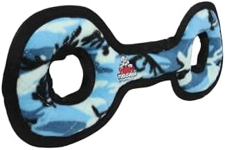 TUFFY® : TugOWar Dog Toy: Ultra Durable Plush Toy with Multiple Layers & Reinforced Seams, Washable and Floats, Original Construction