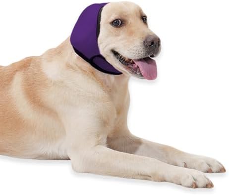 Dog Ear Covers & No Shake Ear Wraps for Hematoma,Grooming,Drying