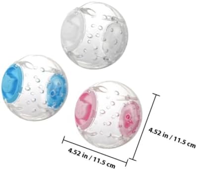 3pcs Treat Dispensing Dog and Cat Interactive Food Dispenser Balls, Abs Material for Playing and Reward, Cleaning Teeth Functional Features
