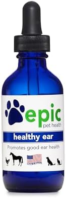 Healthy Ear - Healthy Ear - All Natural Liquid Supplement for Itchy Ears - Apply to Ears, Food & Water for Fast Results - Multivitamin Promotes Good Ear Health (Dropper, 2 Ounce)