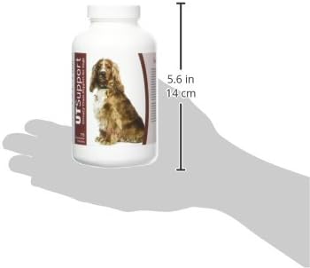 Healthy Breeds English Cocker Spaniel Cranberry Chewables - UT Support - Effective in Helping Fight Harmful Bacteria & Prevent Infection in Your Dog's Bladder - 75 Count (Pack of 2)