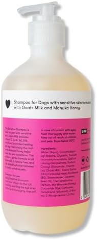 Sensitive Shampoo - Dog Shampoo For Itchy Skin, Hypoallergenic 500ml