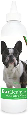 Healthy Breeds French Bulldog Ear Cleanse with Aloe Vera Cucumber Melon 8 oz