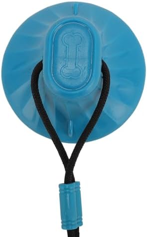 Dog Suction Cup Toy, Suction Cup Dog Toy Tug of War Food Dispensing Ball Play and Exercise Activity for Medium and Large Dogs Self Play Dogs Toys (2, Green)