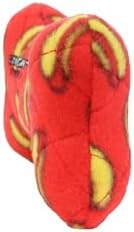 MIGHTY Tuffy Bone Dog Toy: Ultra Durable Plush Toy with Multiple Layers & Reinforced Seams, Washable and Floats, Vinyl Bone & Fleece