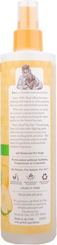 BURT'S BEES FOR PETS Deodorizing Dog Spray, Apple & Rosemary, 10 Fl Oz