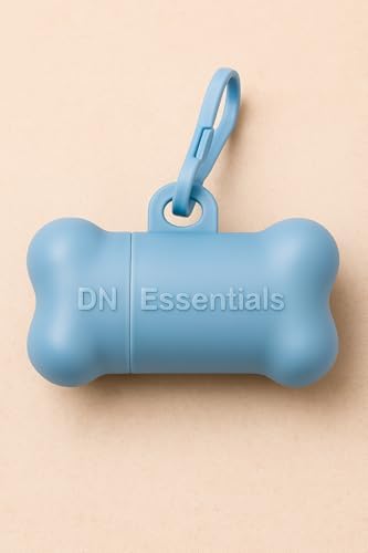 Wiggles & Wags Biscuits Dog Treats, Assorted Meat Flavors, 15 oz with DN Essentials Bone Shaped Waste Bag Dispenser & a Free Roll!