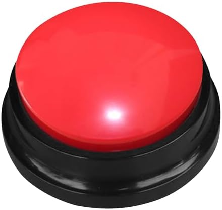 Dog Buttons for Communication, Dog Talking Buttons for Pet Training Buzzer with Waterproof Anti-Slip Button for Reducing Anxiety, Entertainment and Interaction