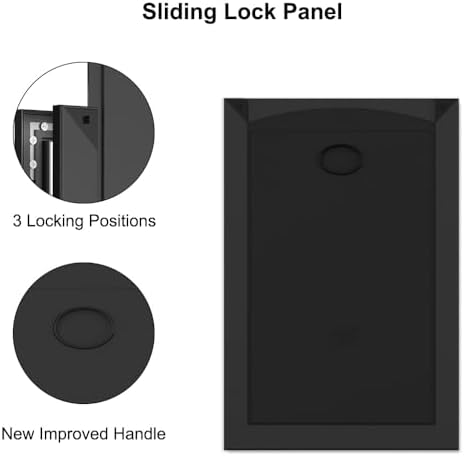 [MAVRICPOWER] Rust Proof Aluminum XL Dog Door for Door