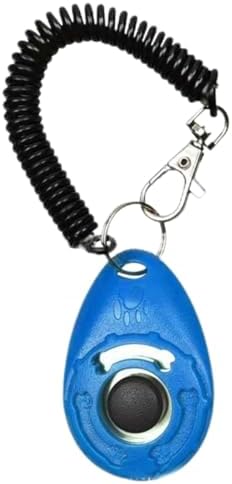 1-Pack Pet Clicker for Dogs – Easy-to-Use Training Clicker with Wrist Strap – Perfect for Puppy Potty Training, Bark Control & Sit/Stay Commands – Effective Positive Reinforcement Tool (Pink)