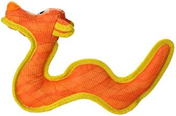 Tuffy® - DuraForce® : 2 Pack Dragon Dog Toy: Ultra Durable Plush Toy with Multiple Layers & Reinforced Seams, Washable and Floats, DuraForce® Construction