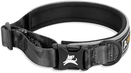 OllyDog Flagstaff Reflective Comfort Collar, Neoprene Padded Dog Collar, Reflective Trims for Night Runs, Extra Comfort for Active Dogs (Small, Dream Camo)