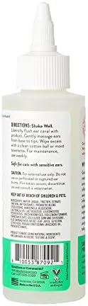 SKOUT'S HONOR Probiotic Cat Ear Cleaner, 4 oz, 2-Pack