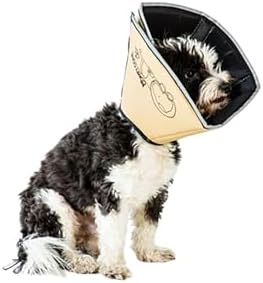 All Four Paws Comfy Cone Pet Cone for Dogs, Cats, X-Large, Tan - Comfortable Soft Dog Cone Collar Alternative for After Surgery, Wound Care, Spay, Neuter - Dog and Cat Recovery Elizabethan-Collar