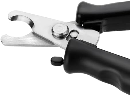 Tweezerman Large Nail Clippers for Dogs & Cats, Manual Professional Cat & Dog Nail Trimmer with Ergonomic Handle