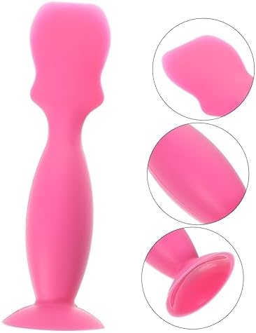 Silicone Wrinkle Cream Applicator Brush for Dogs Flexible Tear Stain Paste Tool with Suction Cup for Application for Grooming and Pet Care