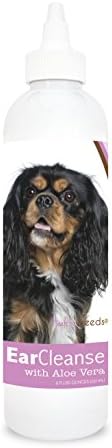 Healthy Breeds Cavalier King Charles Spaniel Ear Cleanse with Aloe Vera Sweet Pea and Vanilla 8 oz