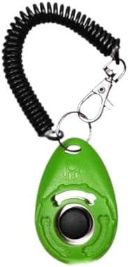 1-Pack Pet Clicker for Dogs – Easy-to-Use Training Clicker with Wrist Strap – Perfect for Puppy Potty Training, Bark Control & Sit/Stay Commands – Effective Positive Reinforcement Tool (black)