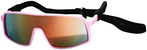 G010 Dog Pet Turbo Sports Sunglasses Medium Breeds 20-40 lbs (Sports Turbo Pink-Pink mr)