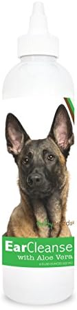 Healthy Breeds Belgian Malinois Ear Cleanse with Aloe Vera Cucumber Melon 8 oz