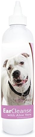 Healthy Breeds Pit Bull Ear Cleanse with Aloe Vera Sweet Pea and Vanilla 8 oz