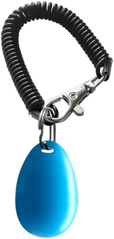 MODUS Pet Training Clicker for Dogs - Clicker with Adjustable Wrist Strap - Positive Reinforcement Clicker for Dogs, Cats, Puppies(Blue)