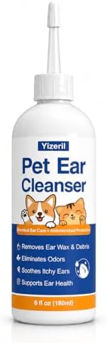 Dog Ear Wash, Wax Debris and Odor Cleaner, Alcohol-Free, 6 fl oz